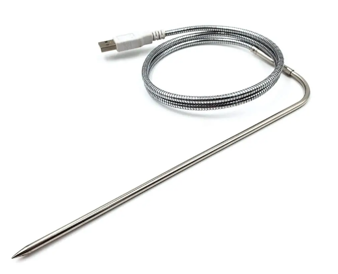 What is the meaning of the temperature probe?