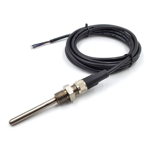 M8 Threaded PT1000 Temperature Probe with Quick-Connect Cable