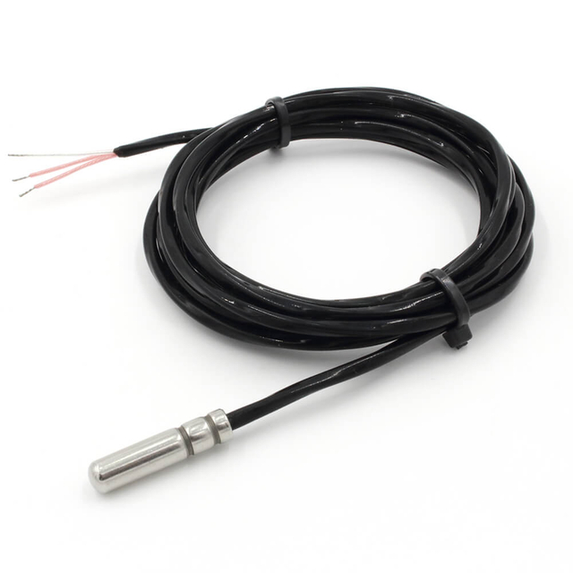 3-wire PT100 Temperature Probe with PTFE Cable
