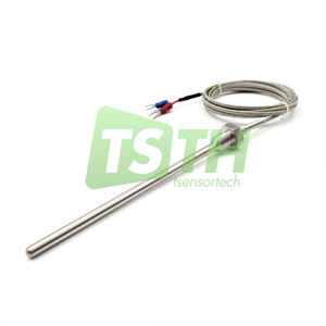 M10 Screw Thread Thermocouple Temperature Sensor with Metal Shield Cable