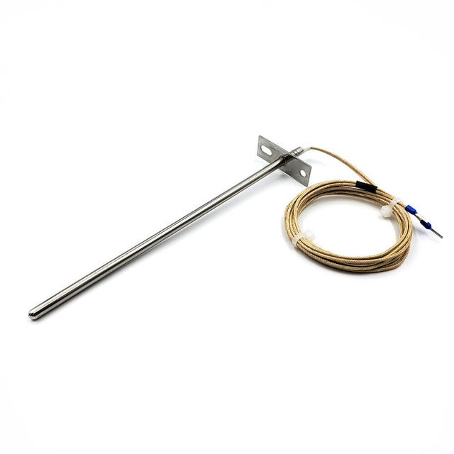Customized PT100 Temperature Sensor with Flanged Housing