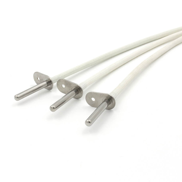 3-wire PT1000 Temperature Sensor with Flanged Housing