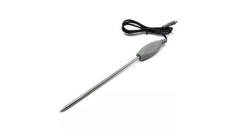 What is the working principle of DS18B20 temperature probe?