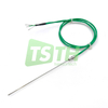 Bendable Probe Type K Thermcouple Temperature Sensor with Green PTFE Wire