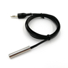 OD6x40mm Flat Cable DS18B20 Temperature Sensor with 3.5mm Connector