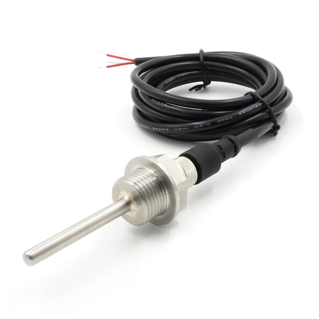 3-wire PT1000 Temperature Sensor with Threaded Housing