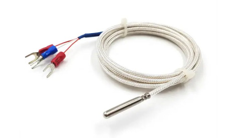 What is the function of PT100 temperature sensor?