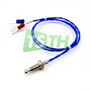M6 Screw Thread Thermocouple Temperature Sensor with 500mm FEP Cable